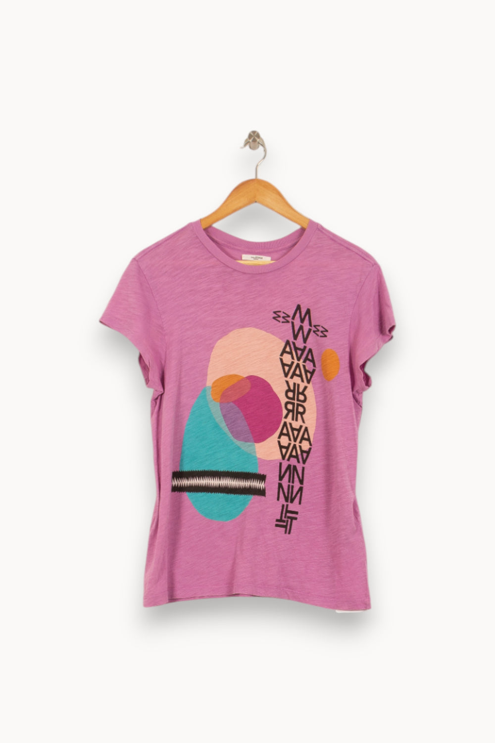 Tee-shirt Violet - Taille S/36 de la marque Isabel Marant étoile | PARAD50055 - Vendu par Paradigme - Image 2