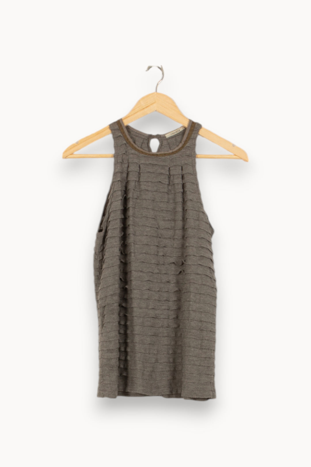 Débardeur Gris - Taille S/36 de la marque Bimba y Lola | PARAD50056 - Vendu par Paradigme - Image 2