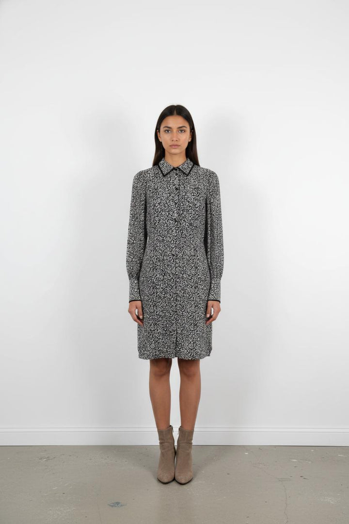 Robe Courte Noire et Blanche - Taille S/36