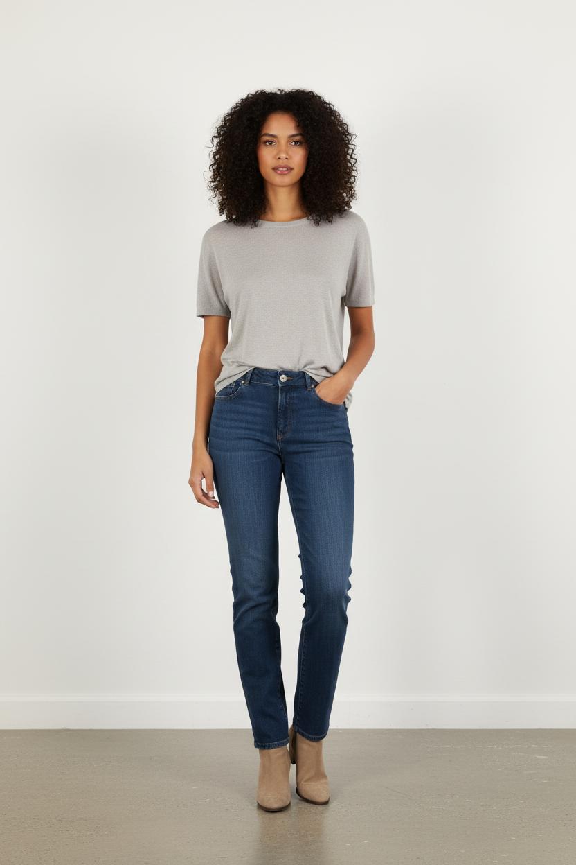 Jean Droit Bleu - Taille S/36