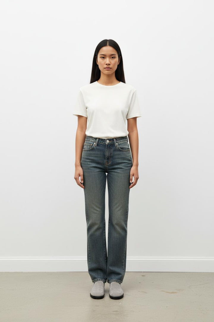 Jean Droit Bleu - Taille XXS/32