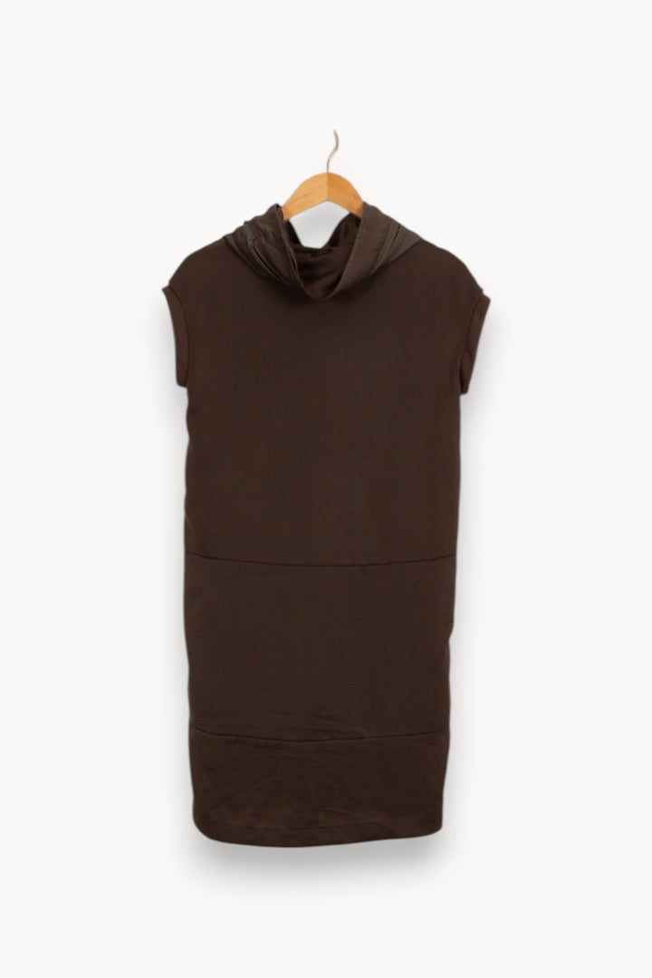 Robe Courte Marron - Taille M/38 de la marque IKKS | PARAD50099 - Vendu par Paradigme - Image 4