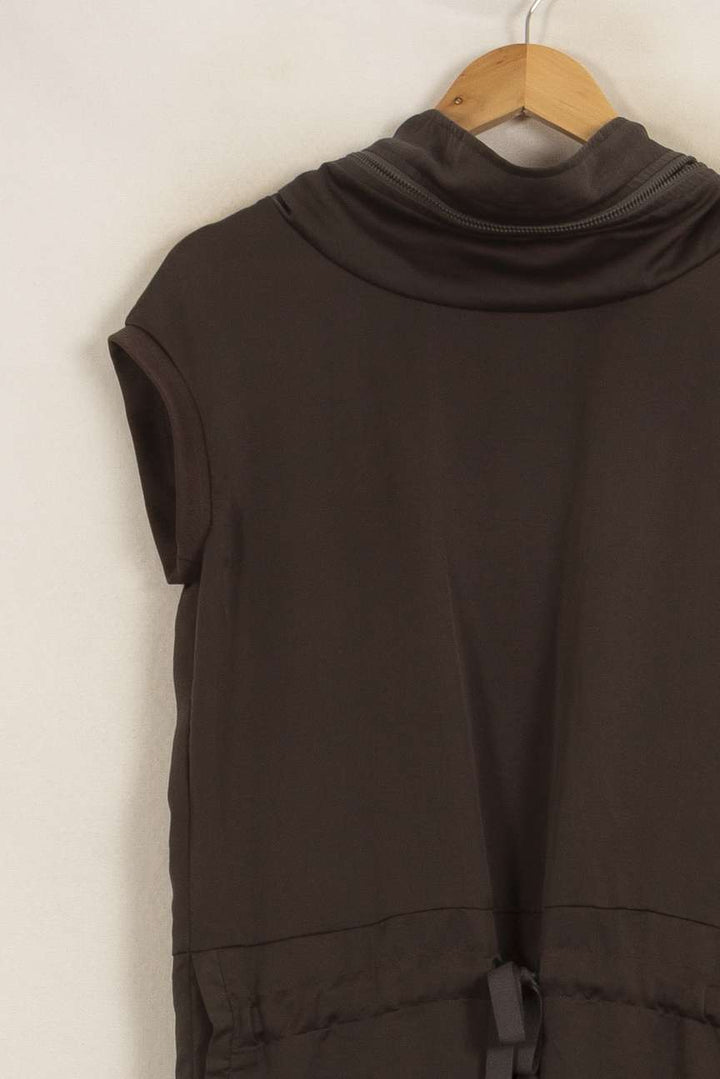 Robe Courte Marron - Taille M/38 de la marque IKKS | PARAD50099 - Vendu par Paradigme - Image 3