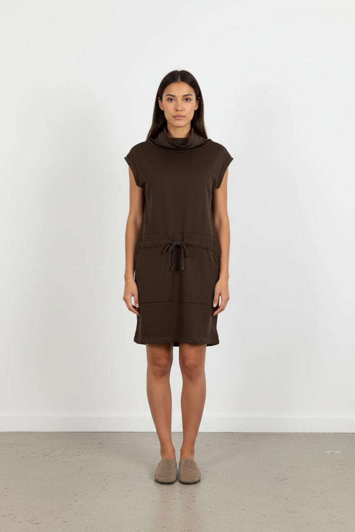 Robe Courte Marron - Taille M/38