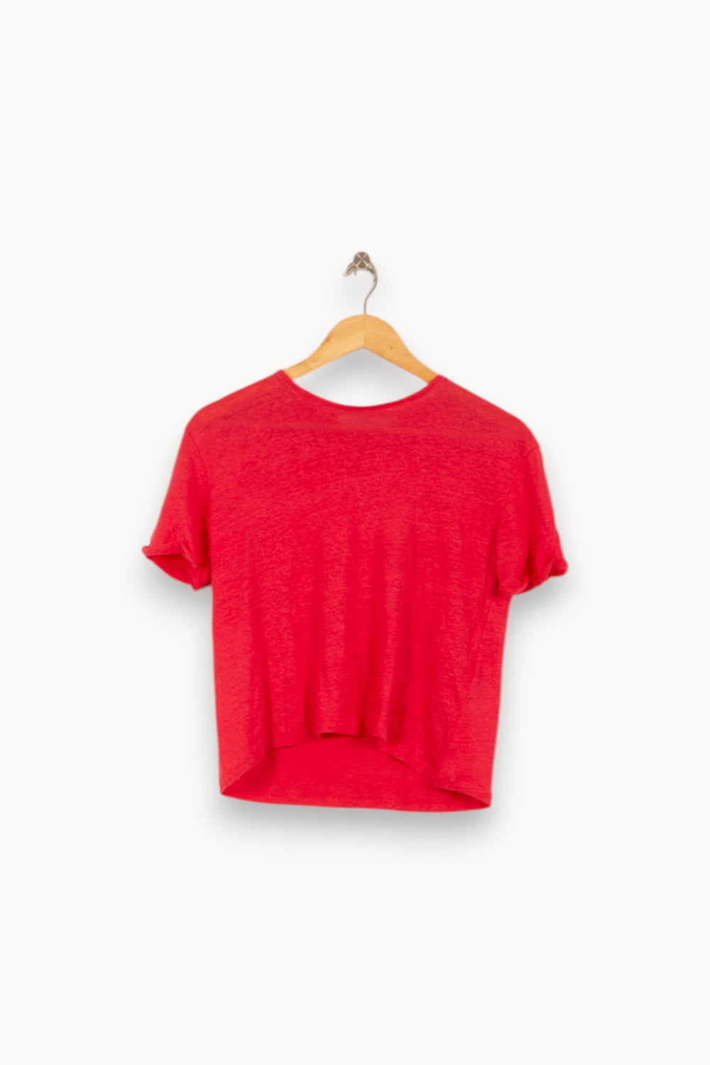 T-shirt Rose - Taille XS/34 de la marque La Fée Maraboutée | PARAD50100 - Vendu par Paradigme - Image 2