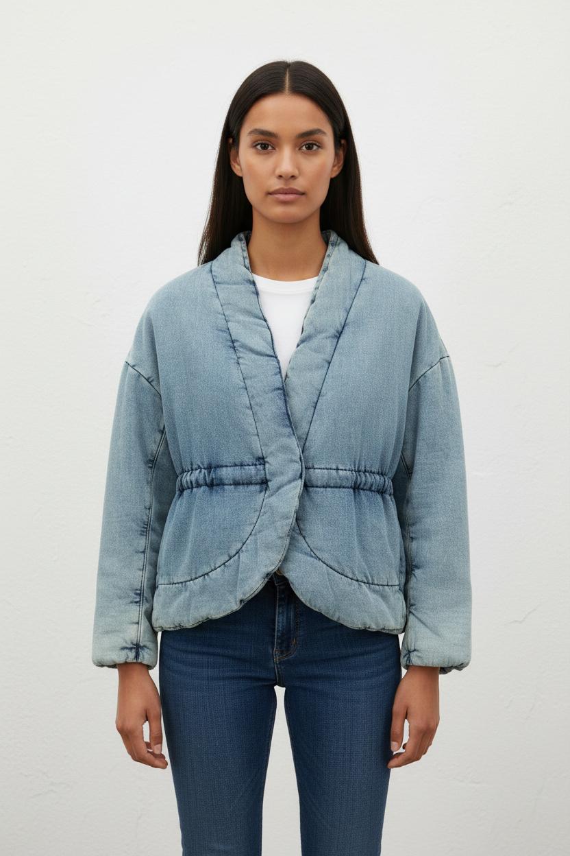 Veste Matelassée Bleue - Taille M/38