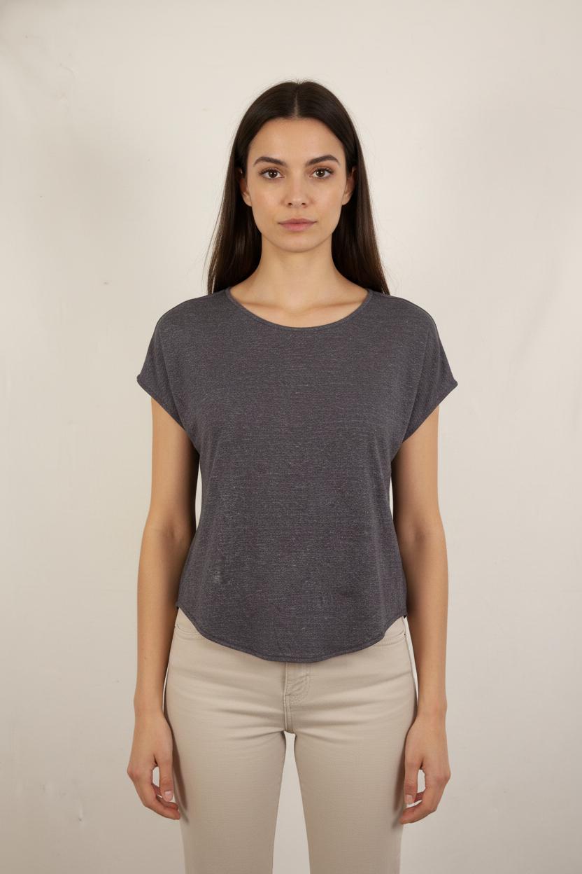 Tee-shirt Bleu - Taille XS/34