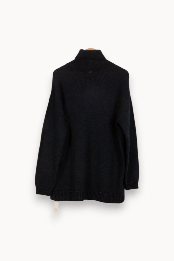 Pull Col Roulé Bleu - Taille L/40 de la marque IKKS | PARAD50135 - Vendu par Paradigme - Image 4