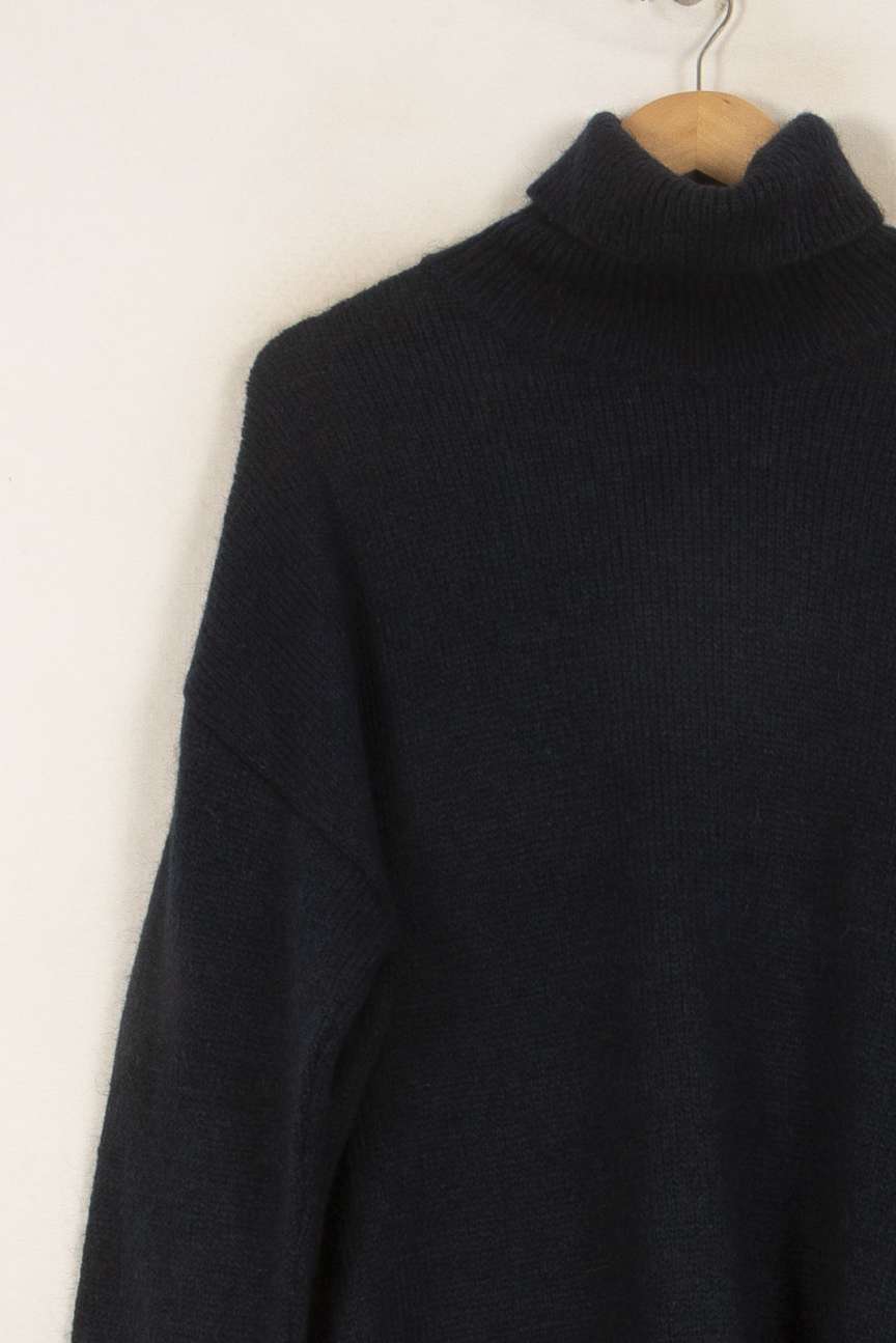 Pull Col Roulé Bleu - Taille L/40 de la marque IKKS | PARAD50135 - Vendu par Paradigme - Image 3