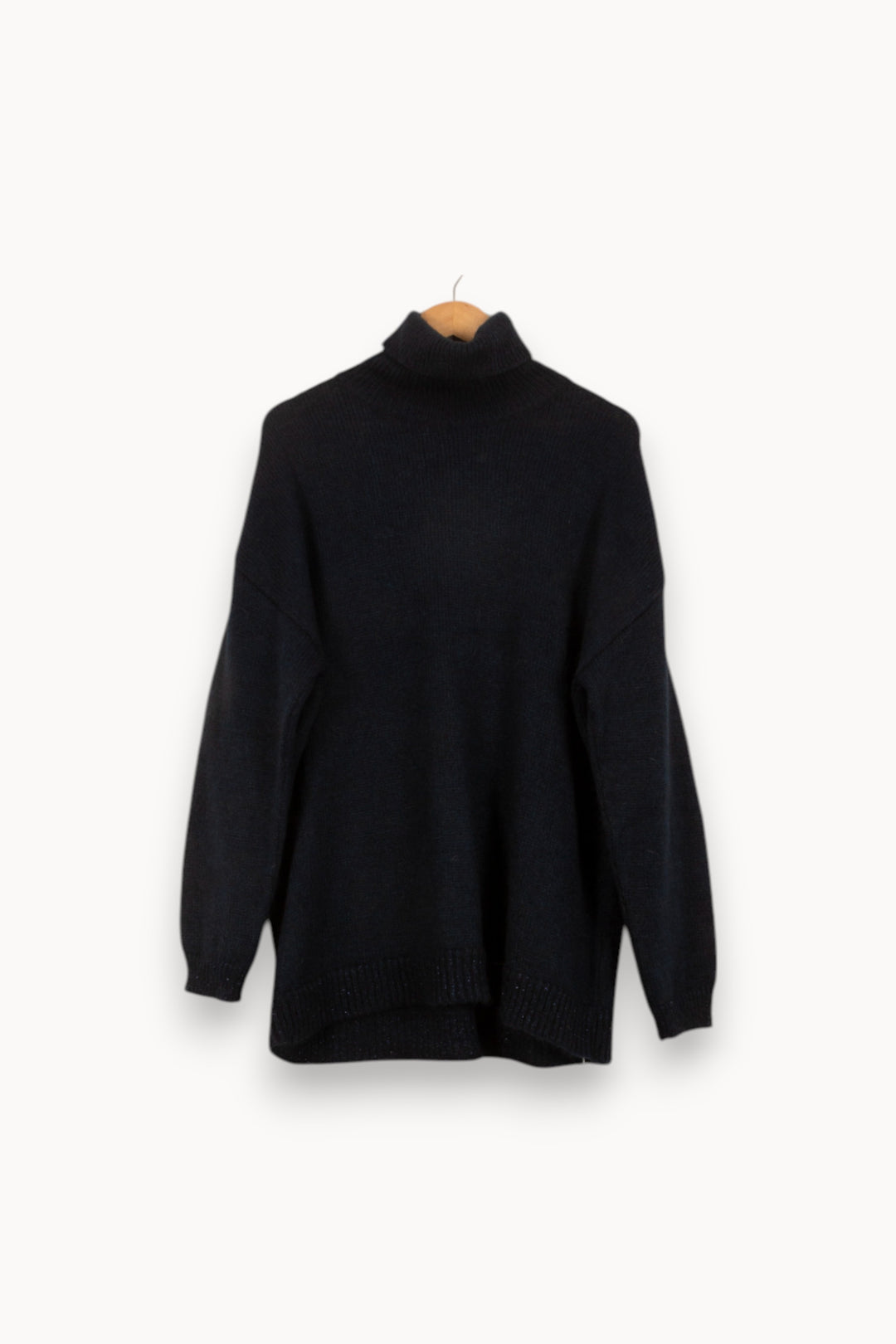 Pull Col Roulé Bleu - Taille L/40 de la marque IKKS | PARAD50135 - Vendu par Paradigme - Image 2