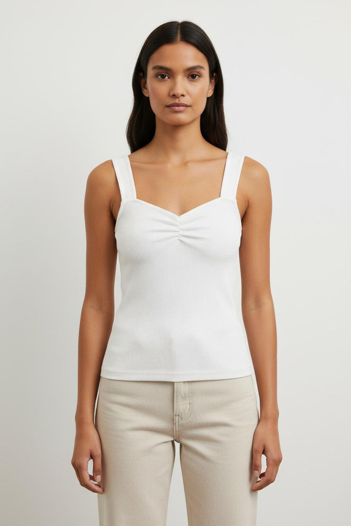 Débardeur Blanc - Taille XS/34