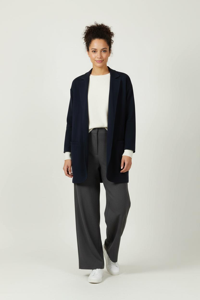 Blazer Bleu - Taille S/36 de la marque La Fée Maraboutée | PARAD5015 - Vendu par Paradigme - Image 1