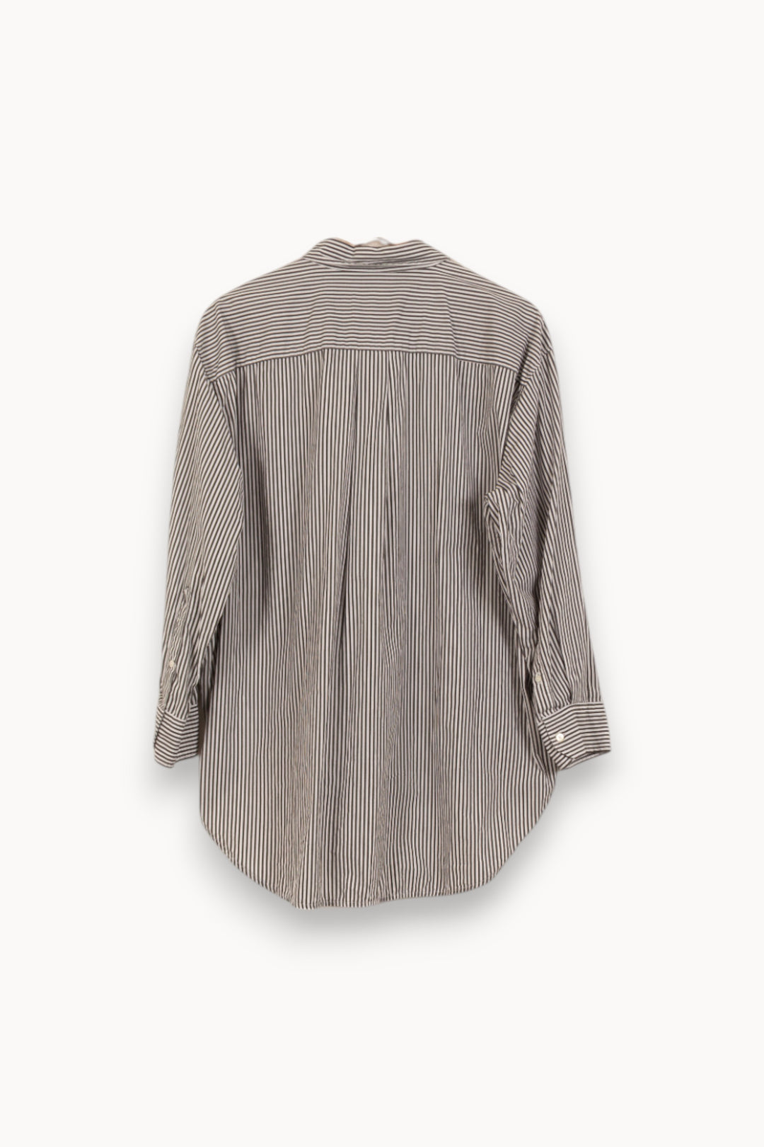 Chemise Rayée Noire et Blanche - Taille L/40 de la marque Essentiel Antwerp | PARAD50172 - Vendu par Paradigme - Image 4