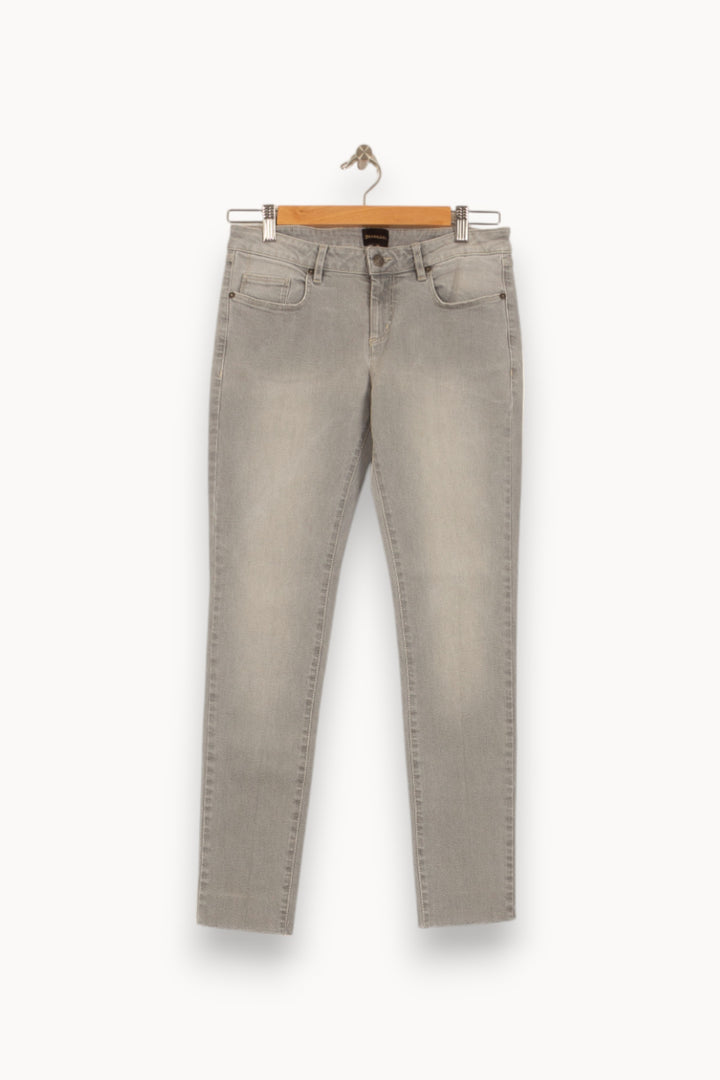 Jean Gris - Taille S/36 de la marque Bérénice | PARAD50174 - Vendu par Paradigme - Image 2