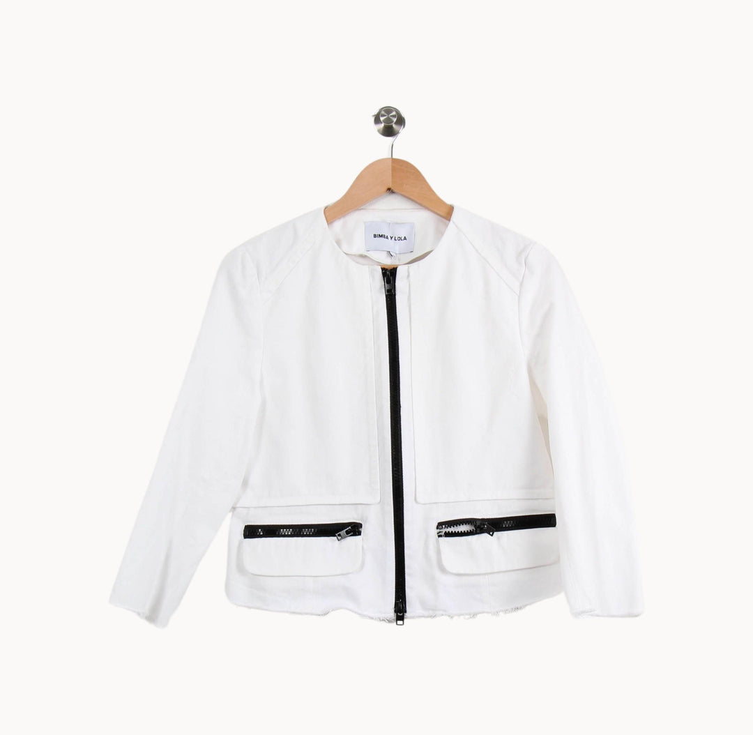Veste Blanche - Taille XL/42 de la marque Bimba y Lola | PARAD50176 - Vendu par Paradigme - Image 2
