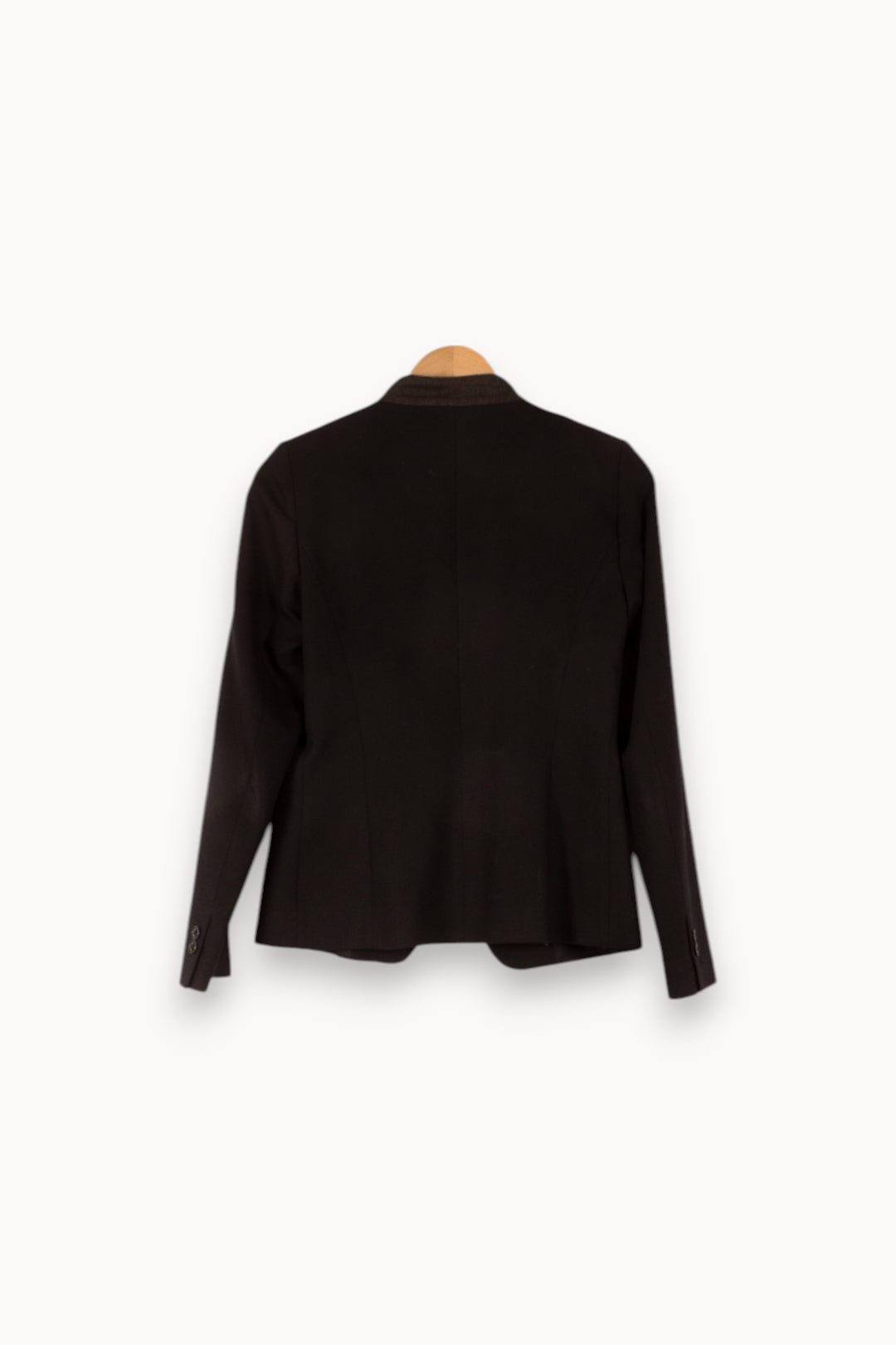 Blazer Noir - Taille S/36 de la marque Caroll | PARAD50185 - Vendu par Paradigme - Image 4