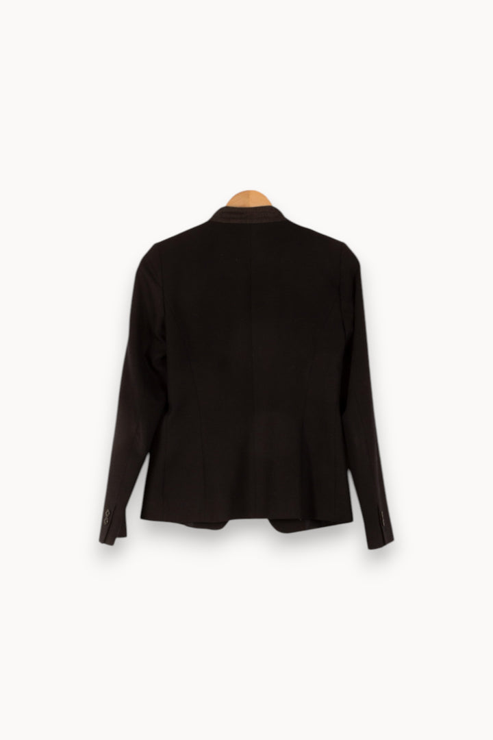 Blazer Noir - Taille S/36 de la marque Caroll | PARAD50185 - Vendu par Paradigme - Image 4