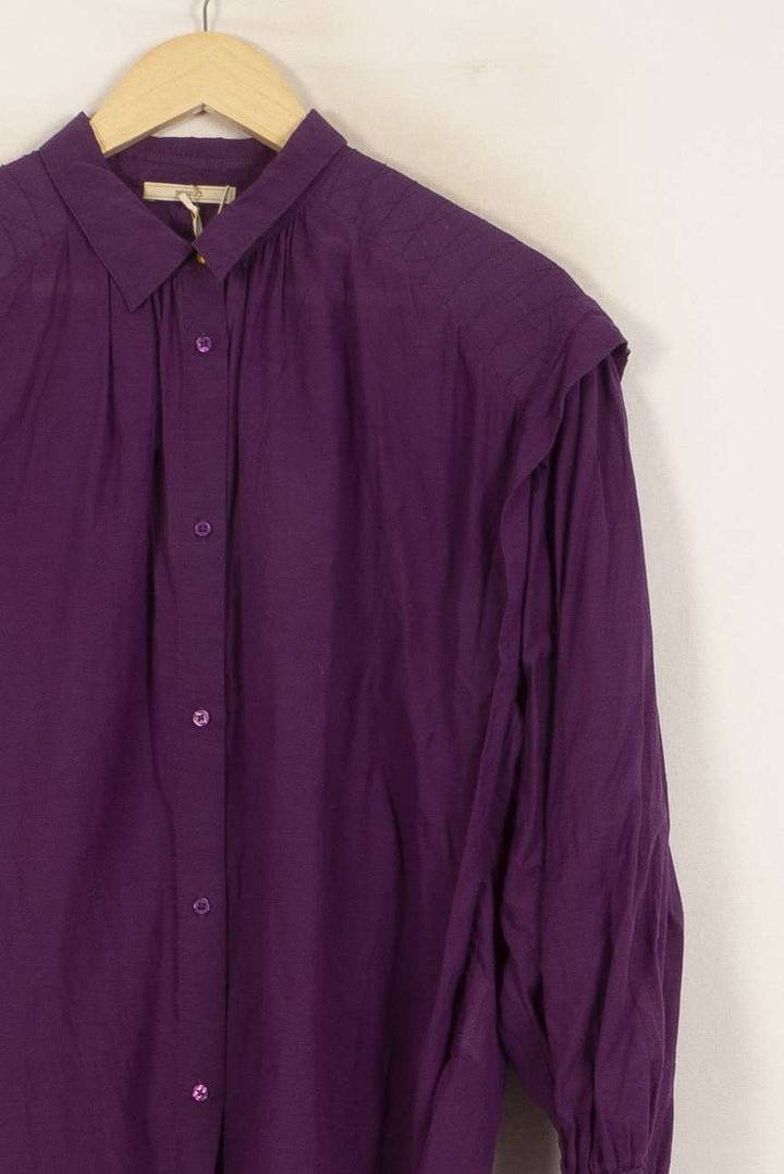 Chemise Violette - Taille S/36 de la marque Sessùn | PARAD50186 - Vendu par Paradigme - Image 3