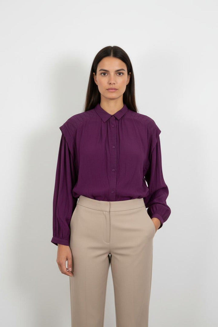 Chemise Violette - Taille S/36