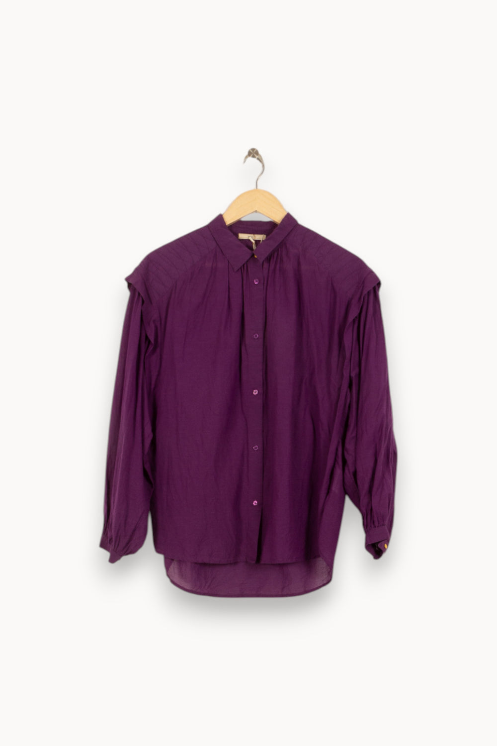 Chemise Violette - Taille S/36 de la marque Sessùn | PARAD50186 - Vendu par Paradigme - Image 2