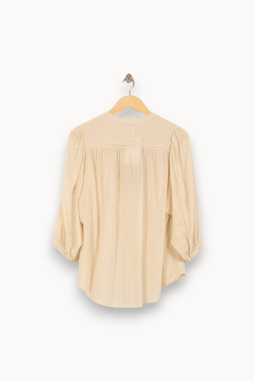 Blouse Beige - Taille M/38 de la marque Sessùn | PARAD50193 - Vendu par Paradigme - Image 4