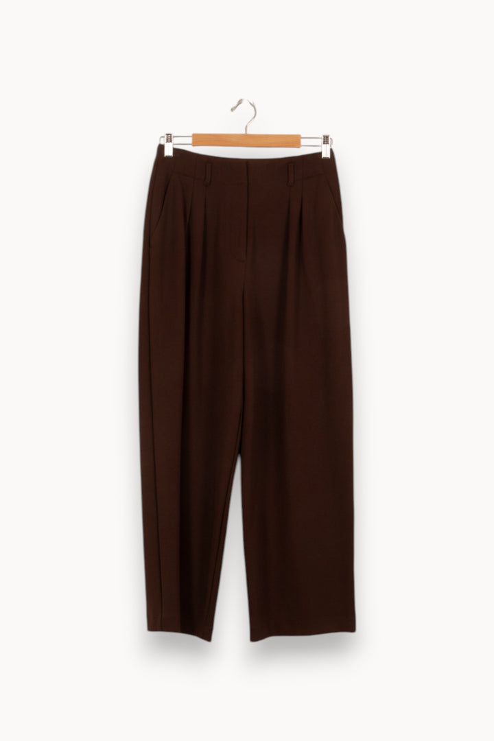 Pantalon Large Marron - Taille M/38 de la marque Comptoir des Cotonniers | PARAD50197 - Vendu par Paradigme - Image 2