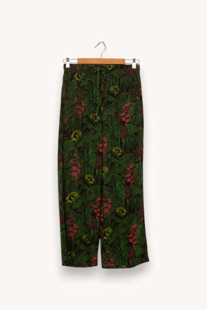 Pantalon Vert et Rouge - Taille S/36 de la marque La Fée Maraboutée | PARAD50205 - Vendu par Paradigme - Image 2
