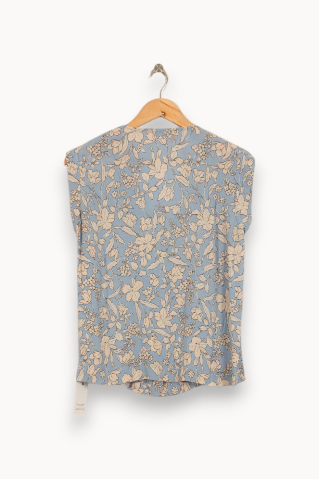 Blouse Bleu et Beige - Taille M/38 de la marque Suncoo | PARAD50217 - Vendu par Paradigme - Image 4