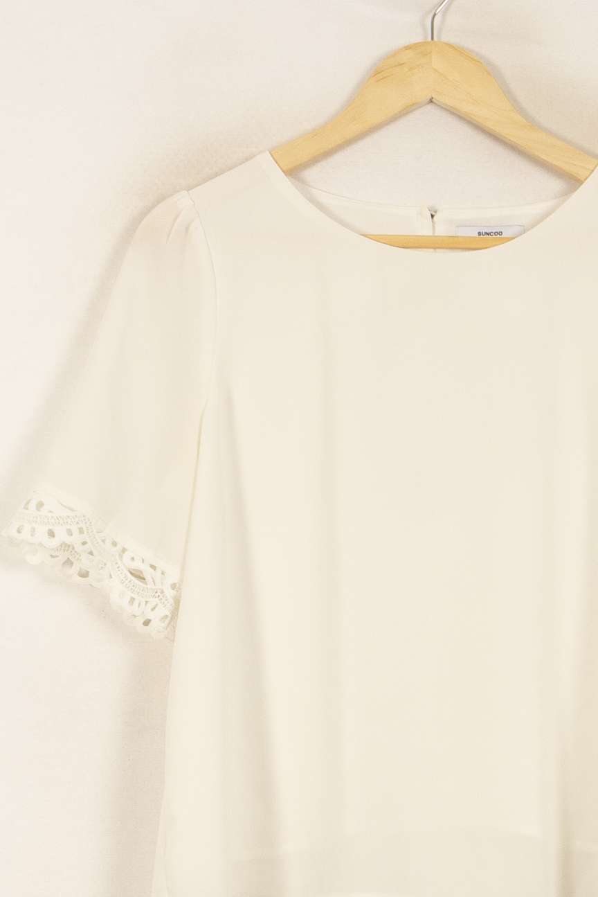 Blouse Blanche - Taille L/40 de la marque Suncoo | PARAD50219 - Vendu par Paradigme - Image 3