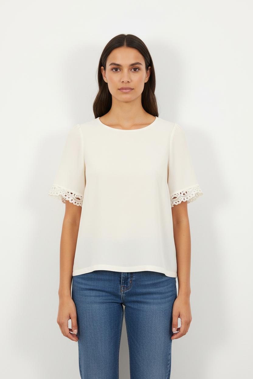 Blouse Blanche - Taille L/40