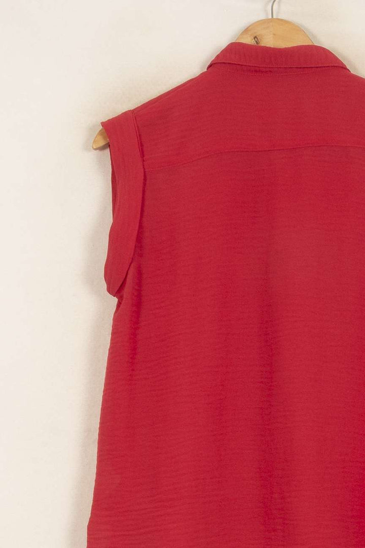 Blouse Rouge - Taille L/40 de la marque Karl Marc John | PARAD50222 - Vendu par Paradigme - Image 3