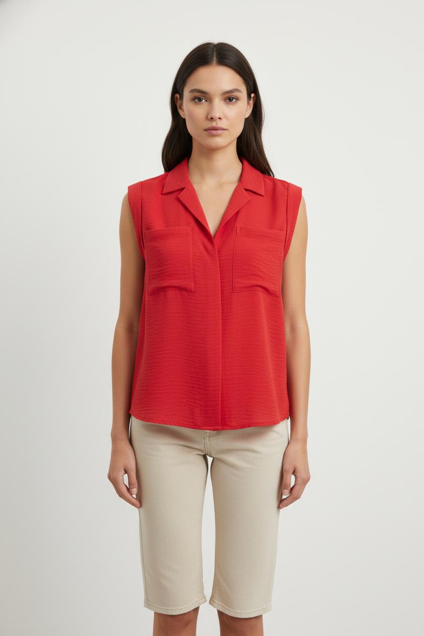 Blouse Rouge - Taille L/40