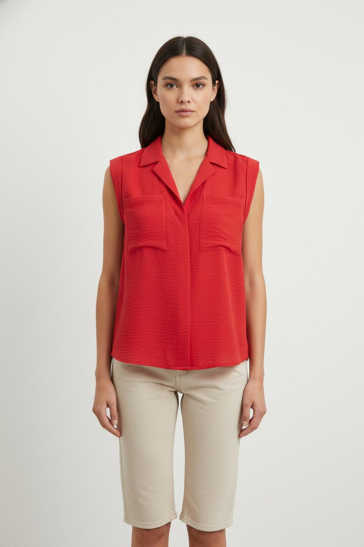 Blouse Rouge - Taille L/40