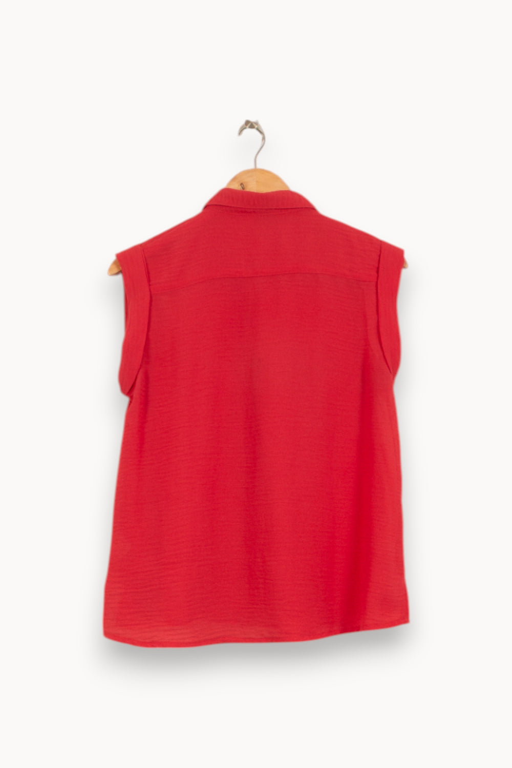 Blouse Rouge - Taille L/40 de la marque Karl Marc John | PARAD50222 - Vendu par Paradigme - Image 2