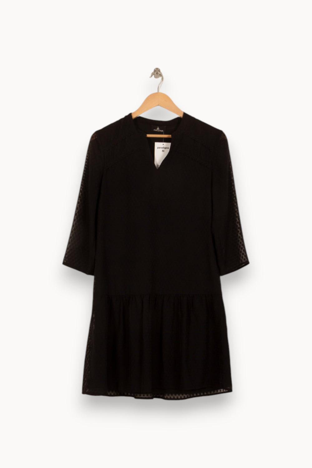 Robe Noire - Taille M/38 de la marque One Step | PARAD50223 - Vendu par Paradigme - Image 2