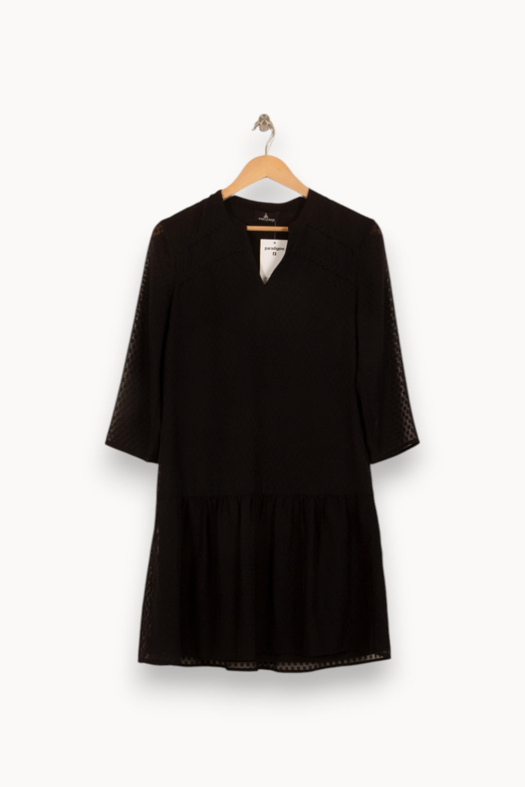 Robe Noire - Taille M/38 de la marque One Step | PARAD50223 - Vendu par Paradigme - Image 2