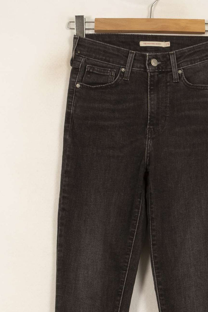 Jean Skinny Gris - Taille XS/34 de la marque Levi's | PARAD50224 - Vendu par Paradigme - Image 3