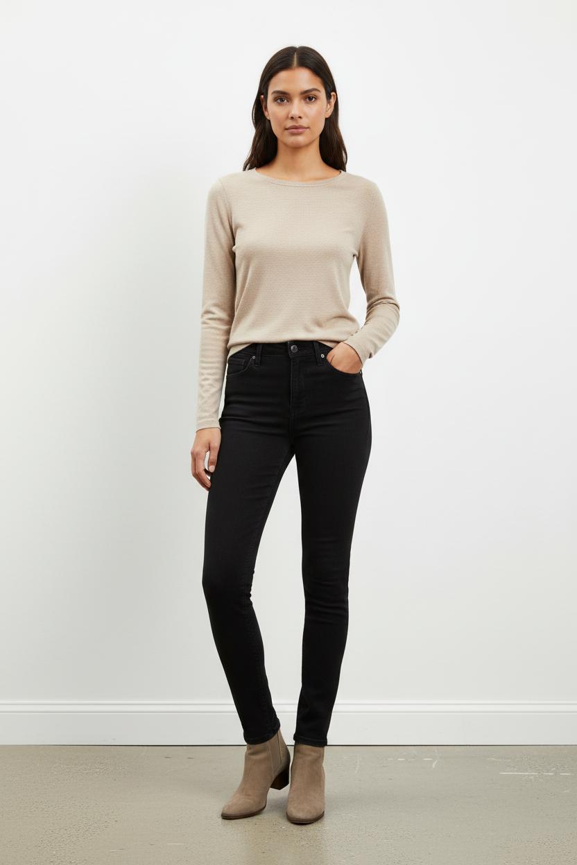 Jean Skinny Noir - Taille XS/34