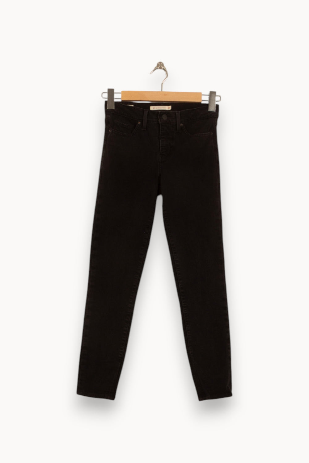 Jean Skinny Noir - Taille XS/34 de la marque Levi's | PARAD50225 - Vendu par Paradigme - Image 2