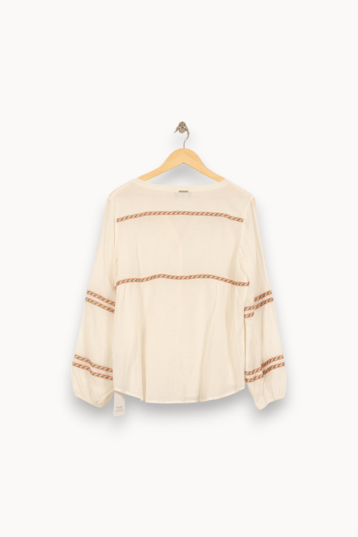 Blouse Blanche - Taille L/40 de la marque One Step | PARAD50228 - Vendu par Paradigme - Image 4