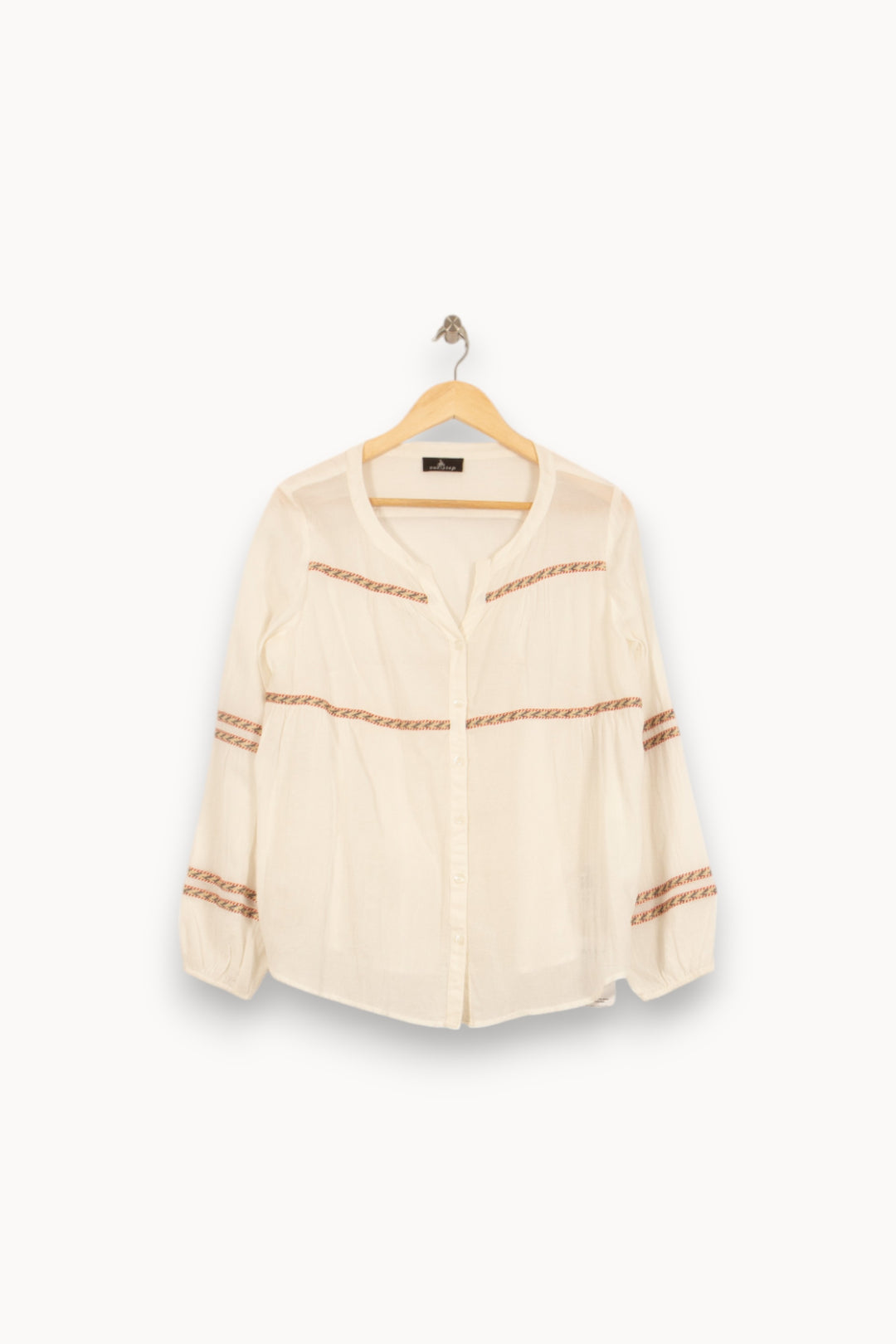 Blouse Blanche - Taille L/40 de la marque One Step | PARAD50228 - Vendu par Paradigme - Image 2