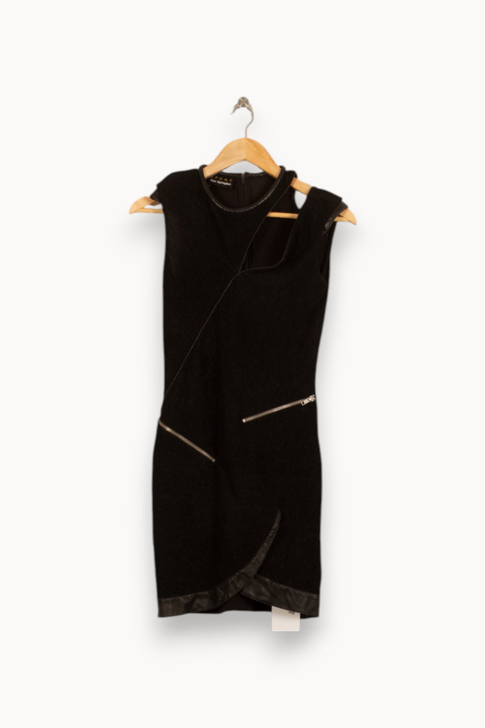 Robe Noire - Taille M/38 de la marque The Kooples | PARAD50243 - Vendu par Paradigme - Image 2