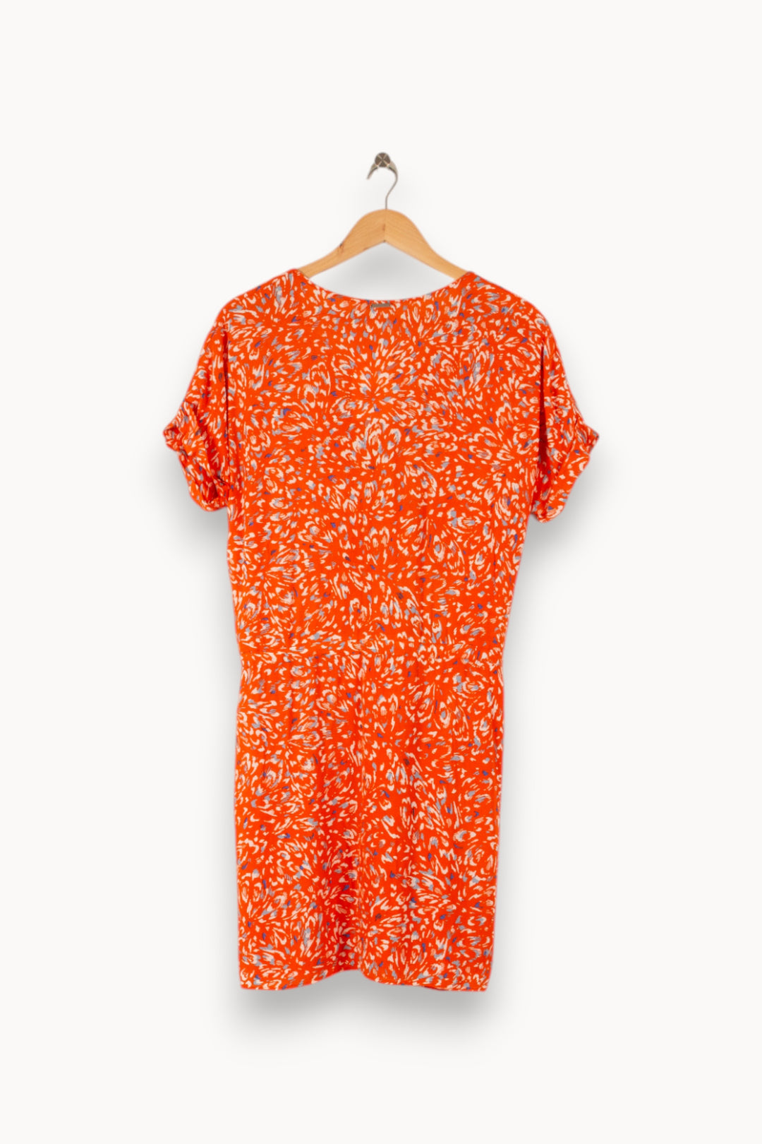 Robe Courte Orange et Blanche - Taille M/38 de la marque One Step | PARAD50247 - Vendu par Paradigme - Image 4