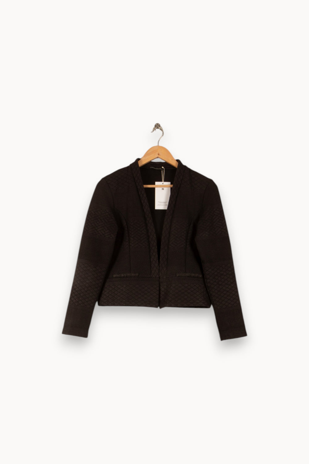 Veste Noire - Taille S/36 de la marque One Step | PARAD50253 - Vendu par Paradigme - Image 2