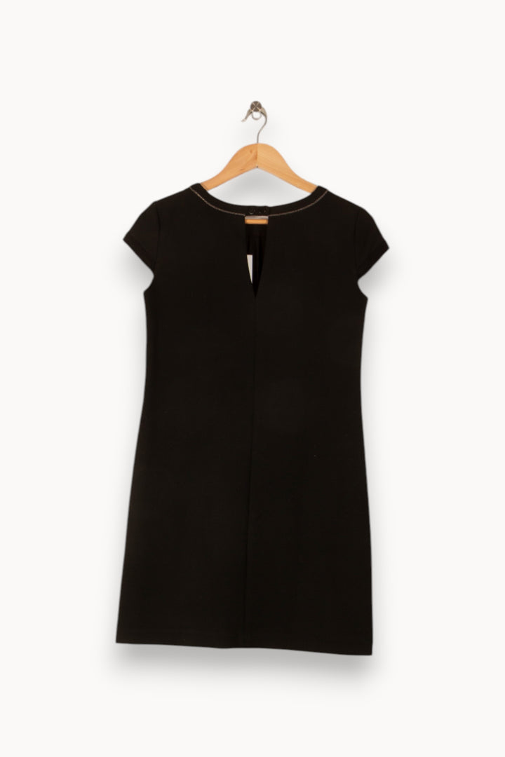 Robe Droite Noire - Taille S/36 de la marque One Step | PARAD50255 - Vendu par Paradigme - Image 4