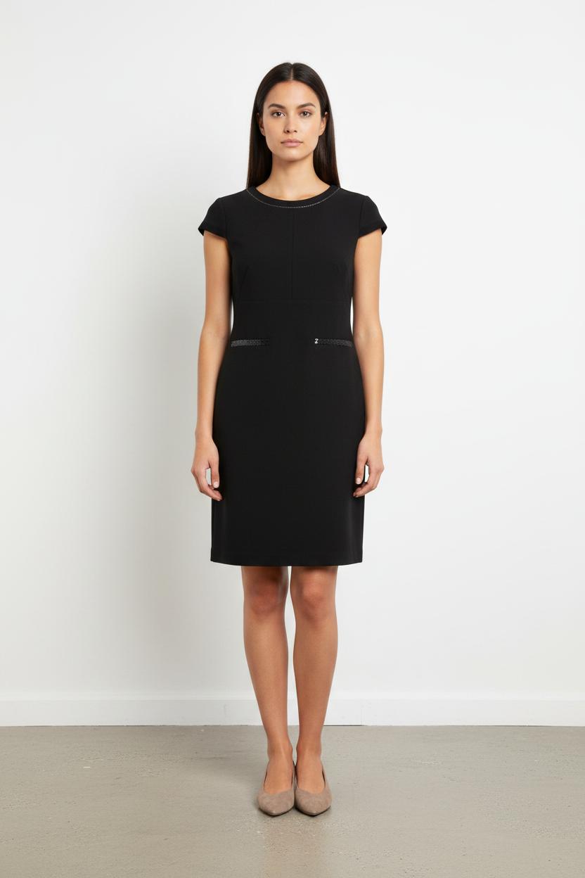 Robe Droite Noire - Taille S/36