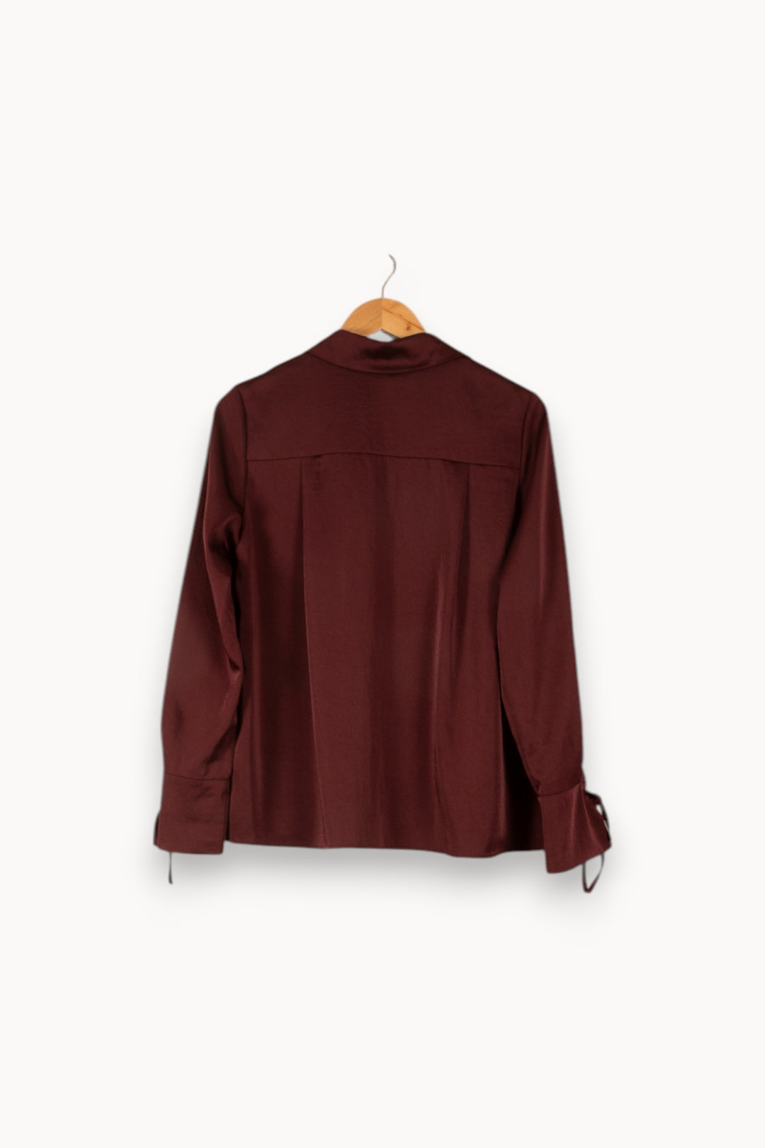 Chemise Bordeaux - Taille XS/34 de la marque Claudie Pierlot | PARAD50256 - Vendu par Paradigme - Image 4