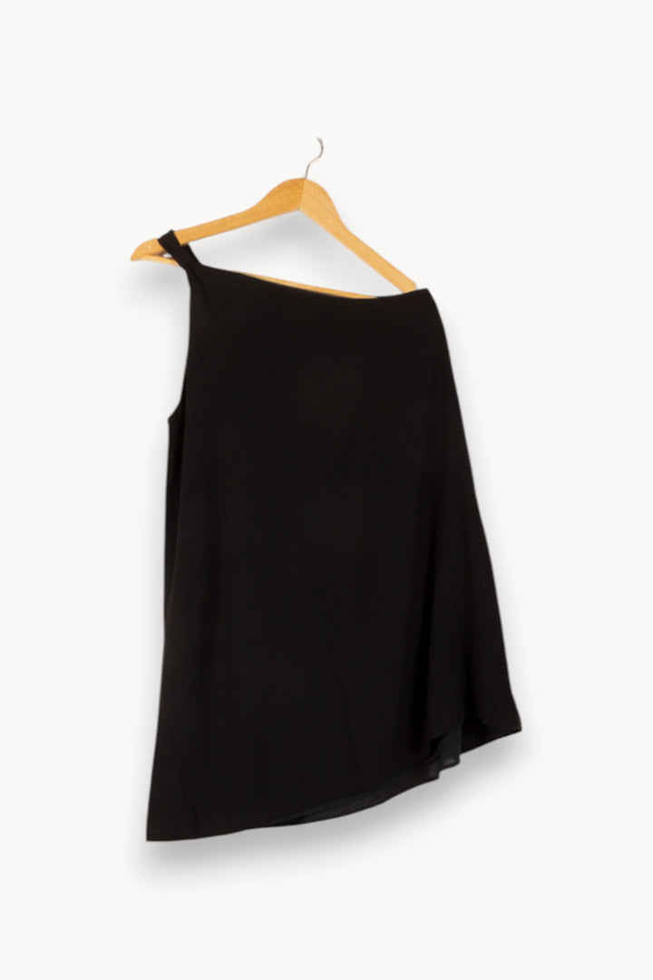 Robe Asymétrique Noire - Taille M/38 de la marque ba&sh | PARAD50262 - Vendu par Paradigme - Image 4