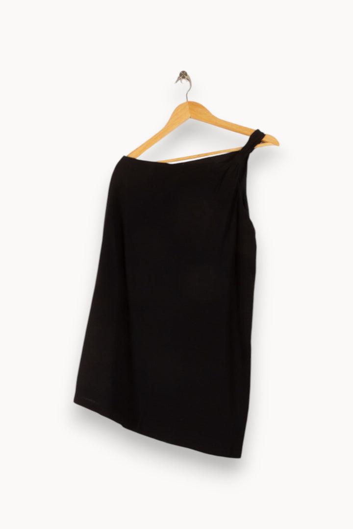 Robe Asymétrique Noire - Taille M/38 de la marque ba&sh | PARAD50262 - Vendu par Paradigme - Image 2