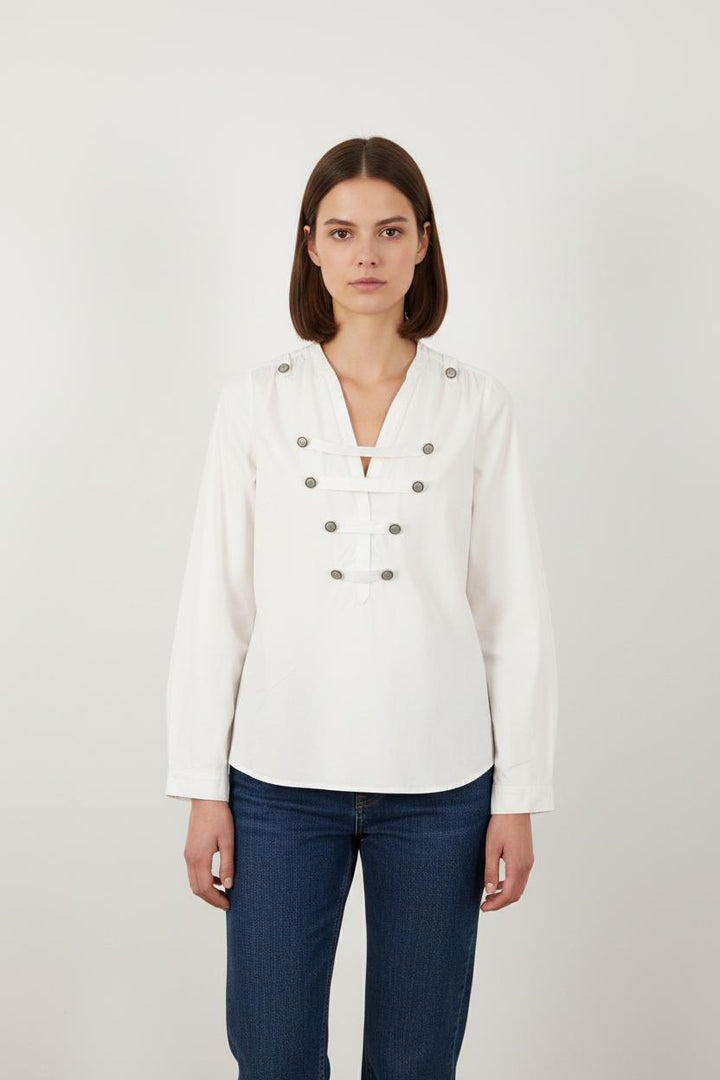 Blouse Blanche - Taille S/36